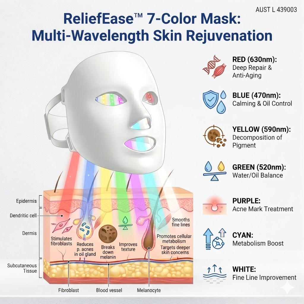 ReliefEase™ Light Therapy Mask